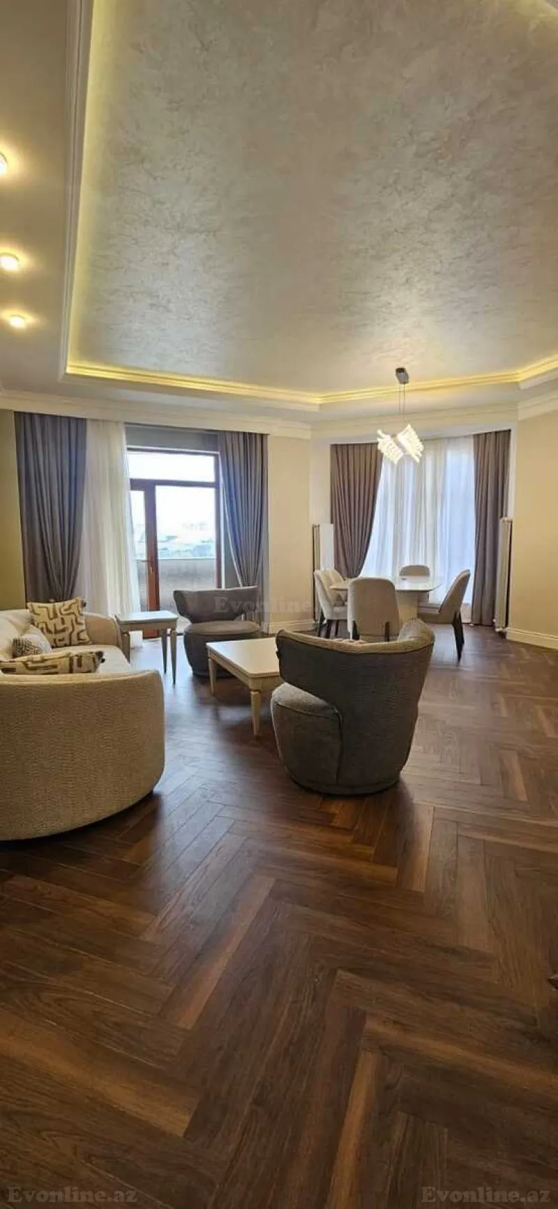 Kirayə verilir 3 otaqlı Mənzil Yeni tikili 120 m² Xətai m. - şəkil 3