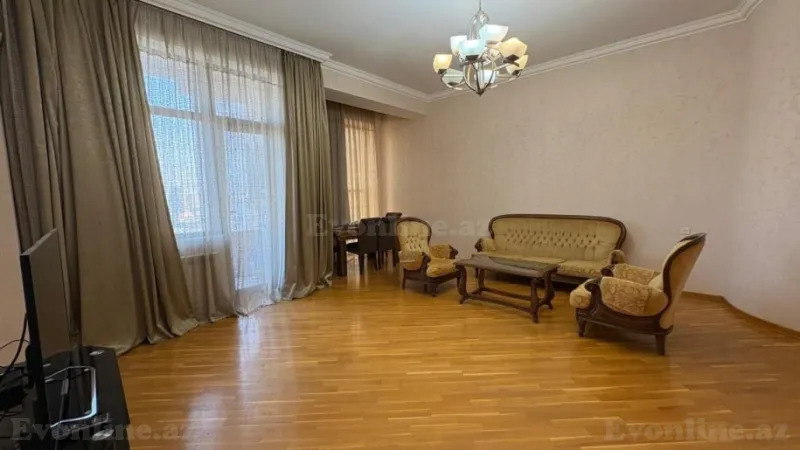 Satılır 3 otaqlı Mənzil Yeni tikili 118 m² İnşaatçılar m. - şəkil 3