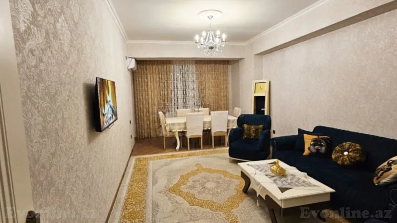 3 otaqlı Mənzil 125 m² Bayıl Kirayə verilir