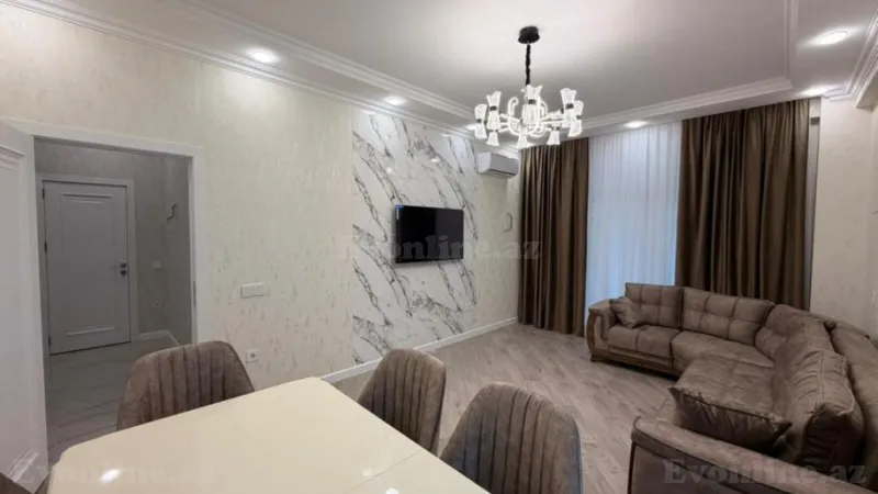 Kirayə verilir 2 otaqlı Mənzil Yeni tikili 100 m² Dərnəgül m. - şəkil 4