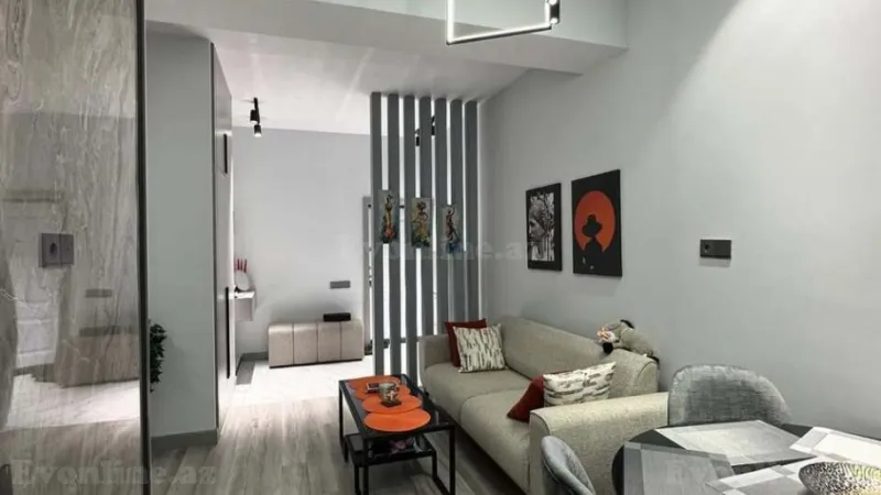Kirayə verilir 2 otaqlı Mənzil Yeni tikili 70 m² Koroğlu m. - şəkil 2