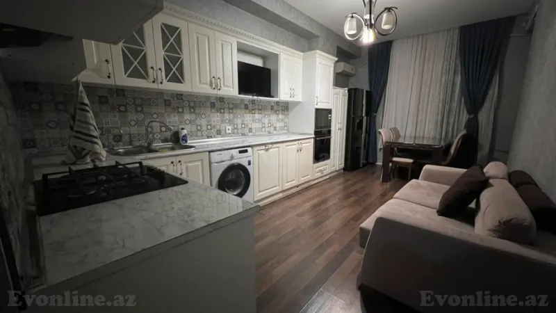 Kirayə verilir 3 otaqlı Mənzil Yeni tikili 142 m² Nəsimi r. - şəkil 18