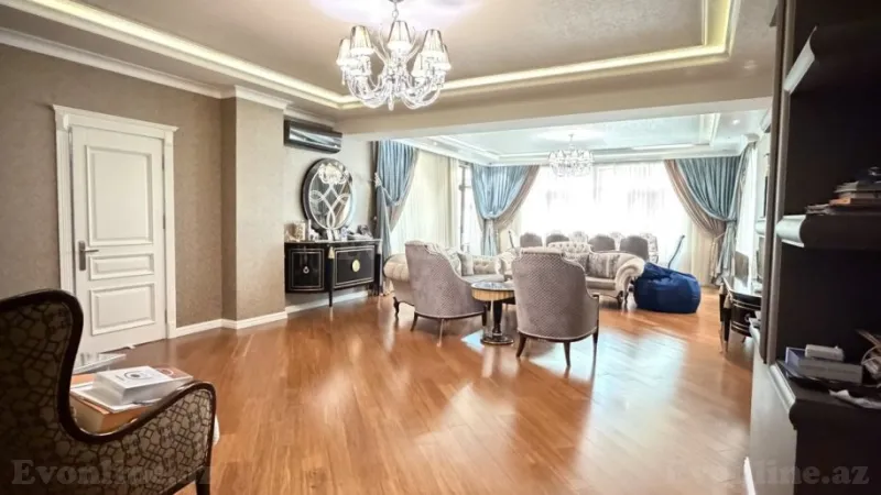 Satılır 3 otaqlı Mənzil Yeni tikili 128 m² Elmlər Akademiyası m. - şəkil 7