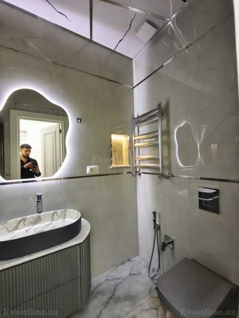 Satılır 3 otaqlı Mənzil Yeni tikili 96 m² Nəriman Nərimanov m. - şəkil 13