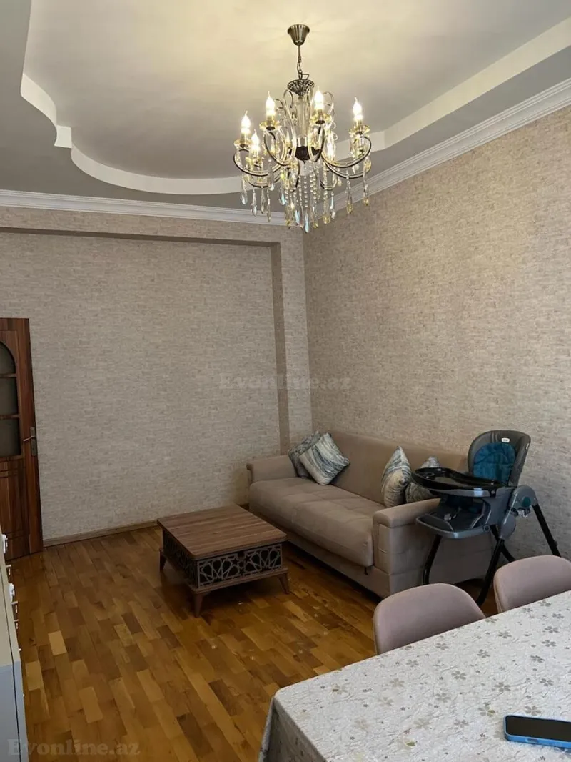 Kirayə verilir 3 otaqlı Mənzil Yeni tikili 86 m² Həzi Aslanov m. - şəkil 2