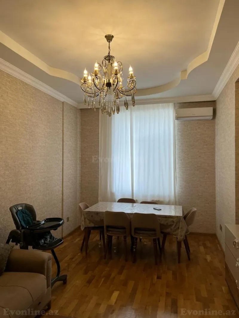 Kirayə verilir 3 otaqlı Mənzil Yeni tikili 86 m² Həzi Aslanov m. - şəkil 3