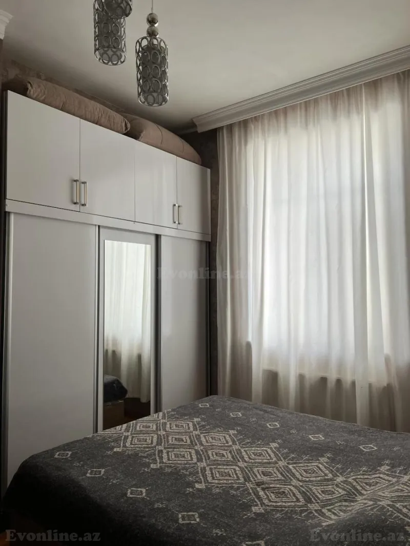 Kirayə verilir 3 otaqlı Mənzil Yeni tikili 86 m² Həzi Aslanov m. - şəkil 12