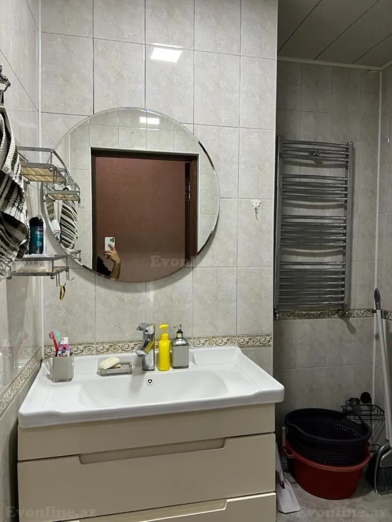 Kirayə verilir 3 otaqlı Mənzil Yeni tikili 86 m² Həzi Aslanov m. - şəkil 18