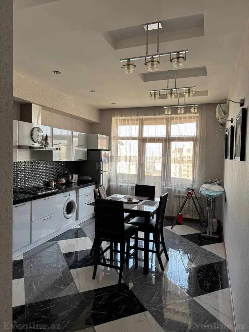 Kirayə verilir 3 otaqlı Mənzil Yeni tikili 145 m² Nizami m. - şəkil 2