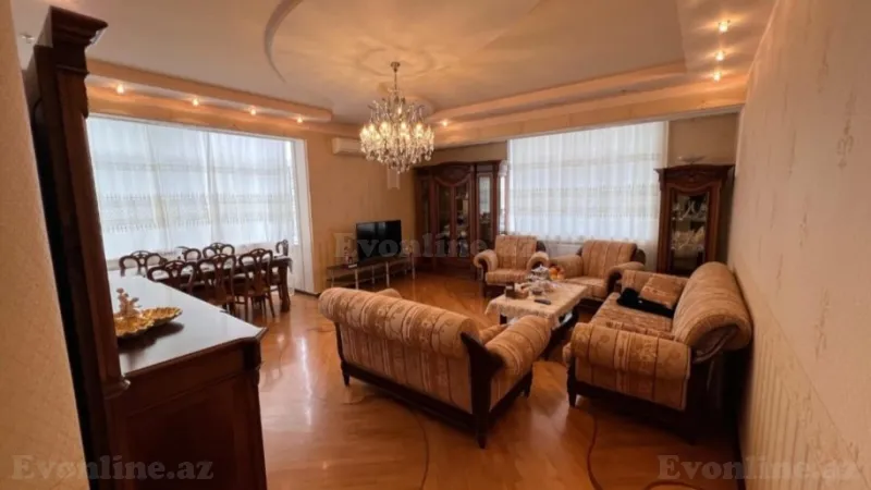 Satılır 4 otaqlı Mənzil Yeni tikili 190 m² Elmlər Akademiyası m. - şəkil 8