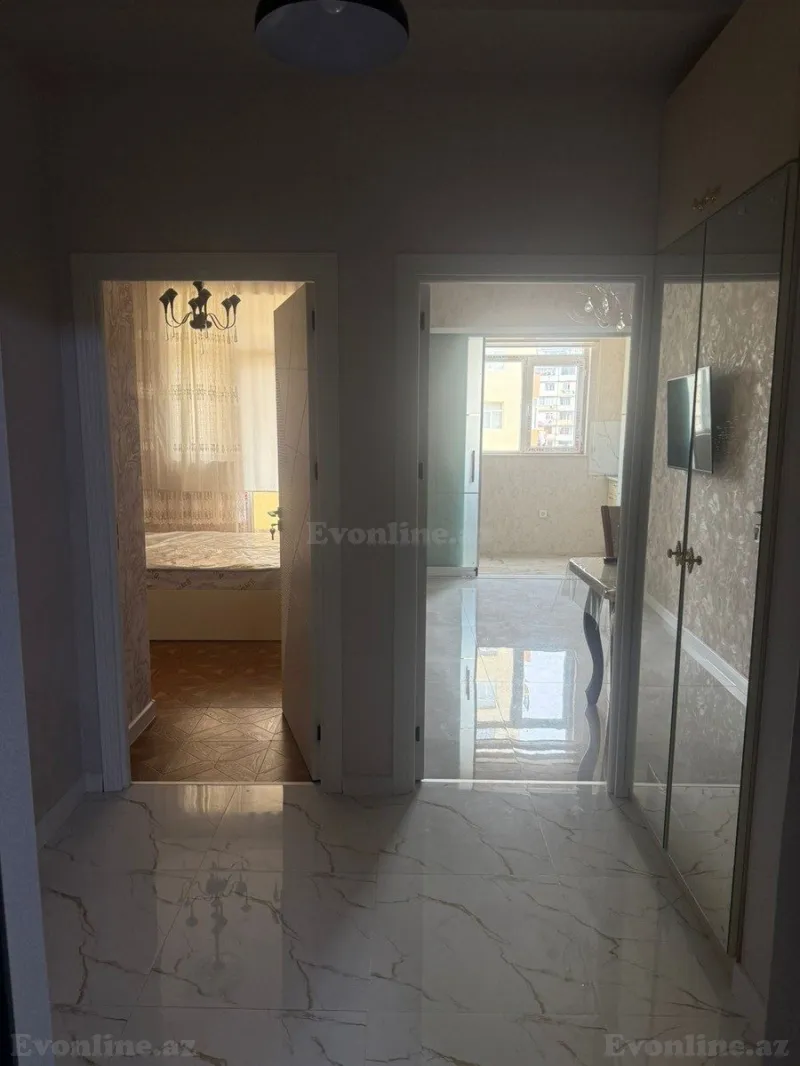 Kirayə verilir 2 otaqlı Mənzil Yeni tikili 54 m² Əhmədli - şəkil 2