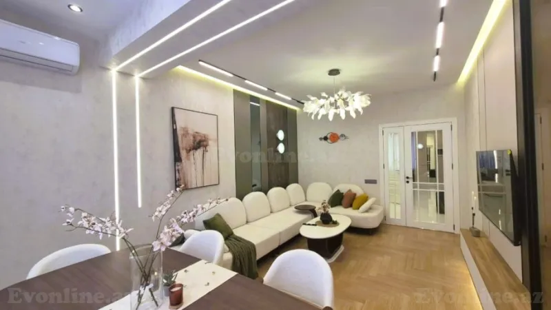 Satılır 3 otaqlı Mənzil Yeni tikili 120 m² Gənclik m. - şəkil 3