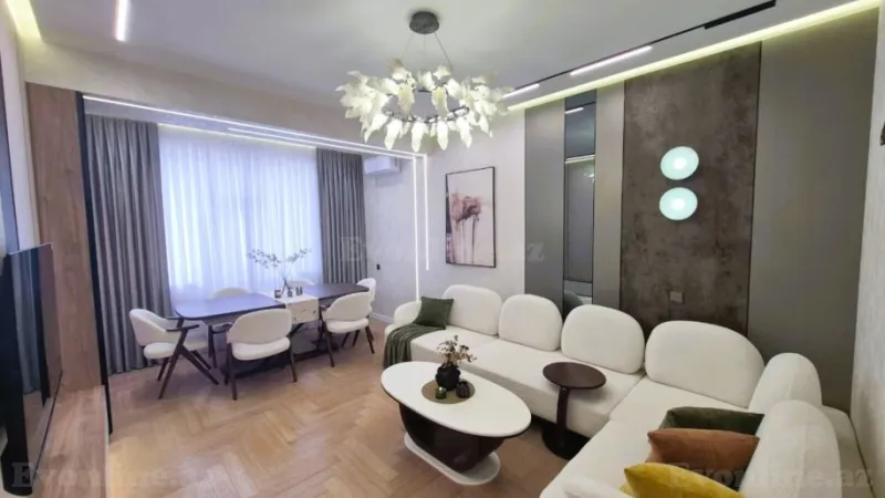 Satılır 3 otaqlı Mənzil Yeni tikili 120 m² Gənclik m. - şəkil 4