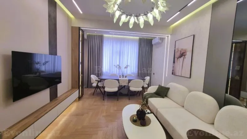 Satılır 3 otaqlı Mənzil Yeni tikili 120 m² Gənclik m. - şəkil 5