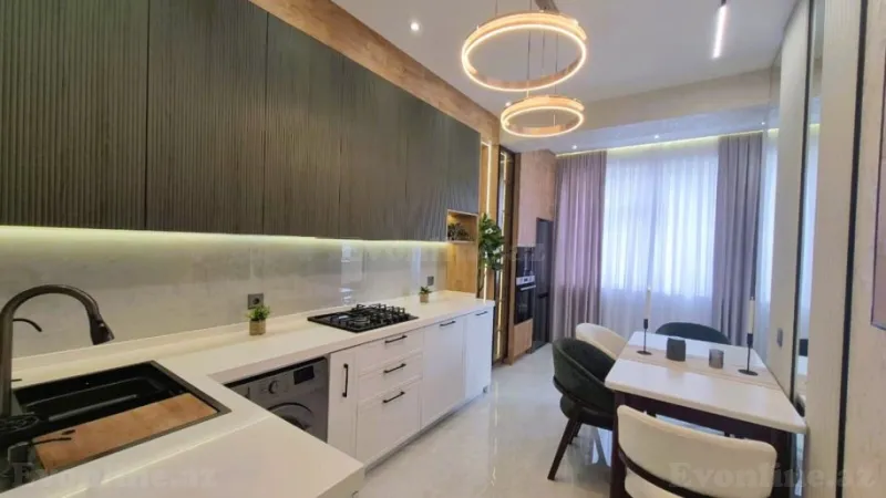 Satılır 3 otaqlı Mənzil Yeni tikili 120 m² Gənclik m. - şəkil 8