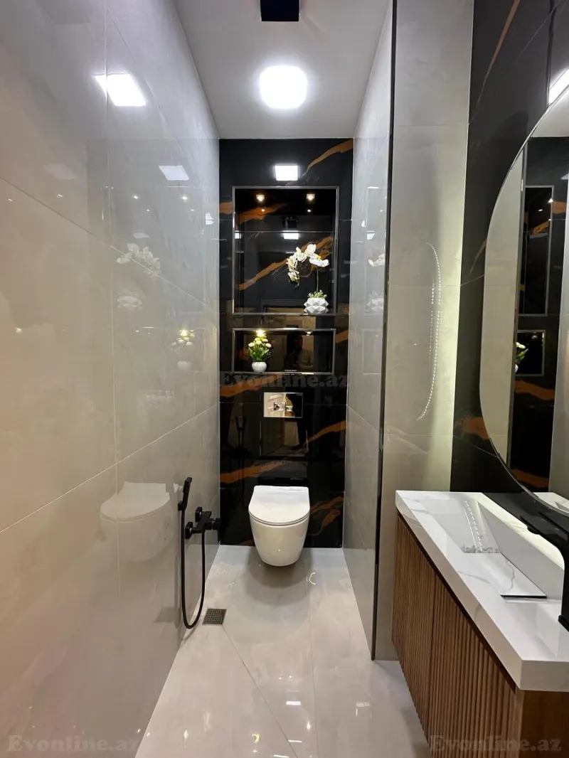 Satılır 3 otaqlı Mənzil Yeni tikili 80 m² Dərnəgül m. - şəkil 10