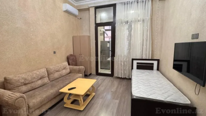 Kirayə verilir 1 otaqlı Mənzil Yeni tikili 40 m² Nizami m. - şəkil 11