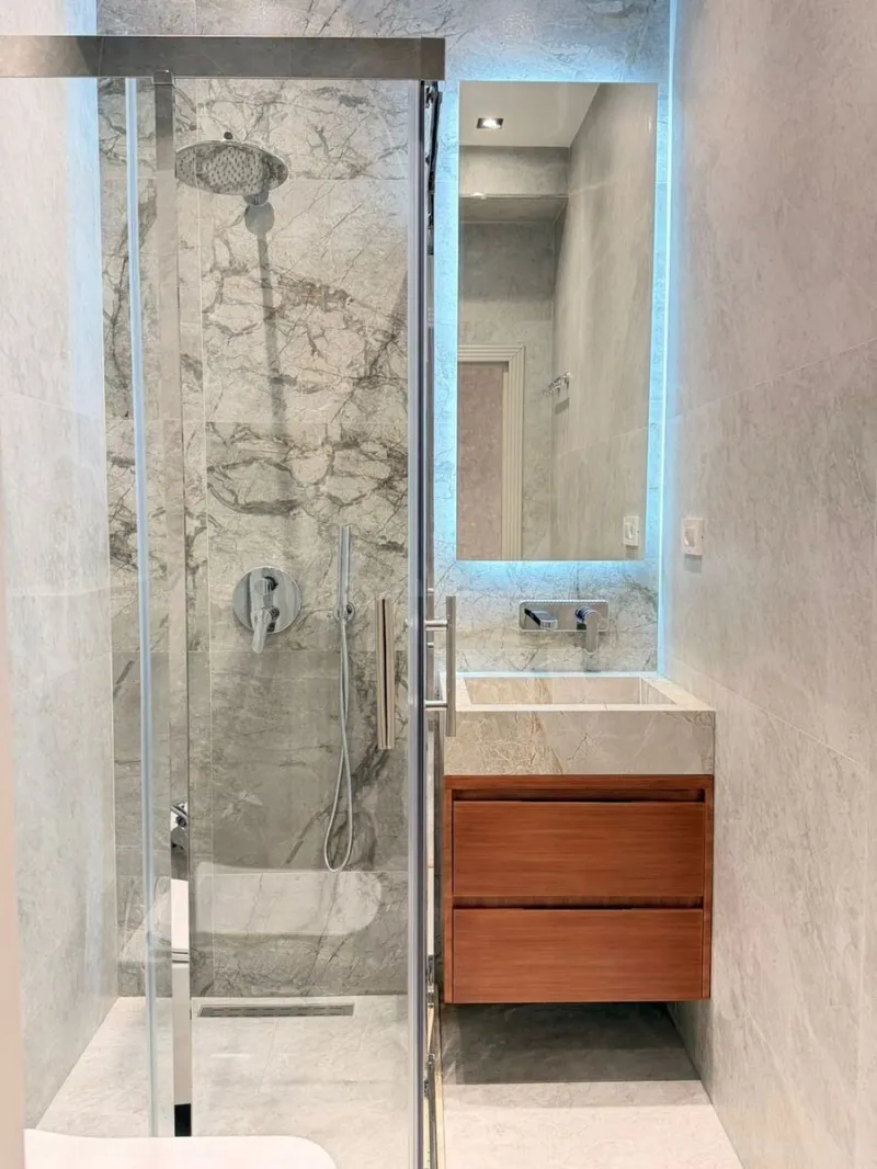 Satılır 2 otaqlı Mənzil Yeni tikili 75.5 m² Azadlıq prospekti m. - şəkil 10