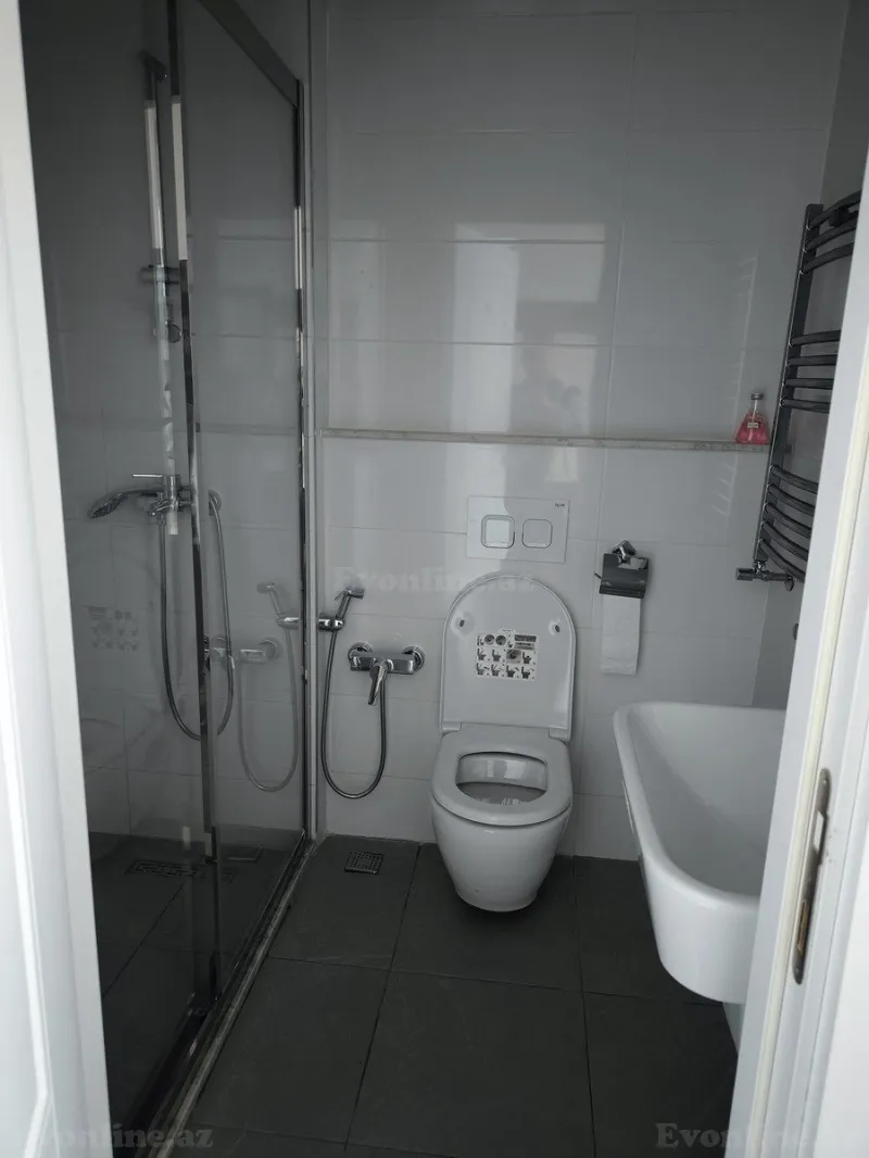 Kirayə verilir 1 otaqlı Mənzil Yeni tikili 30 m² Yasamal - şəkil 4