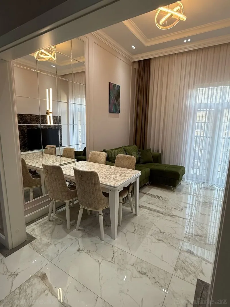 Kirayə verilir 3 otaqlı Mənzil Yeni tikili 70 m² Xətai r. - şəkil 3