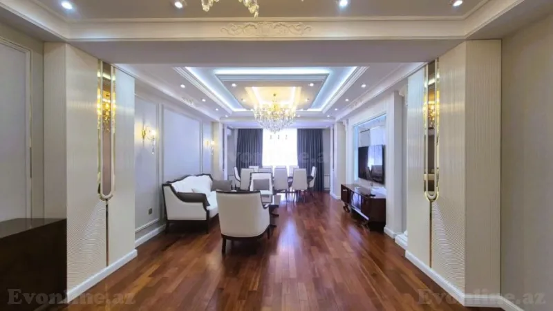 Satılır 4 otaqlı Mənzil Yeni tikili 174 m² Nəriman Nərimanov m. - şəkil 3