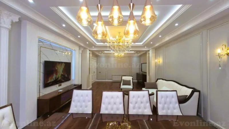 Satılır 4 otaqlı Mənzil Yeni tikili 174 m² Nəriman Nərimanov m. - şəkil 4