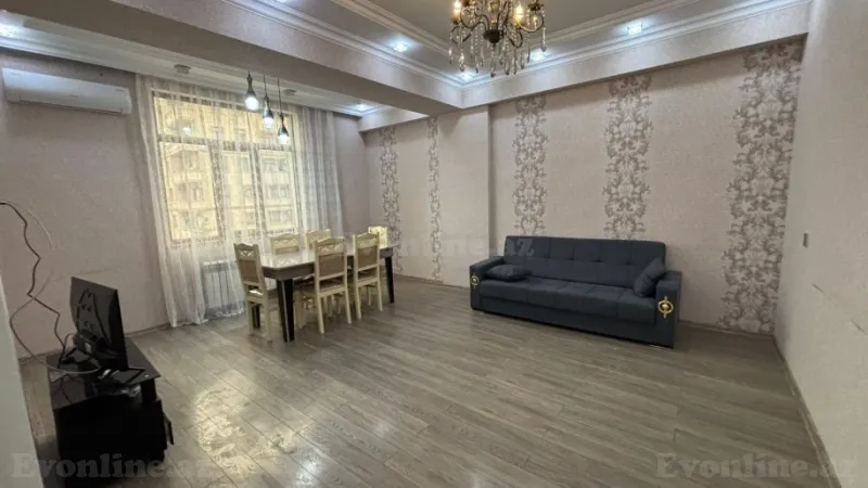 3 otaqlı Mənzil 126 m² Memar Əcəmi m. Kirayə verilir