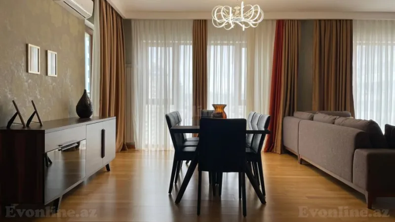 Kirayə verilir 3 otaqlı Mənzil Yeni tikili 191 m² Xətai m. - şəkil 12