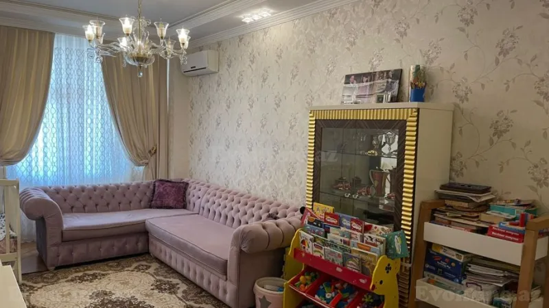 Satılır 2 otaqlı Mənzil Yeni tikili 95 m² Nəsimi r. - şəkil 6