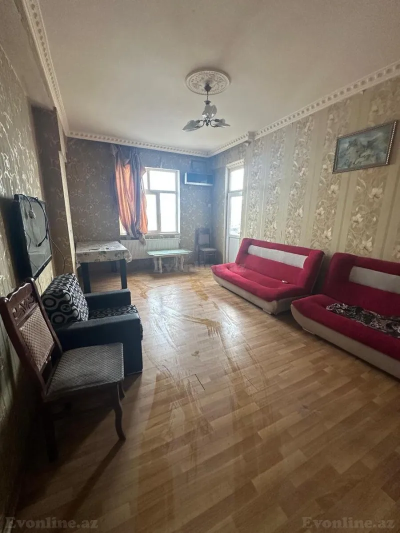 2 otaqlı Mənzil 75 m² Yeni Yasamal Kirayə verilir