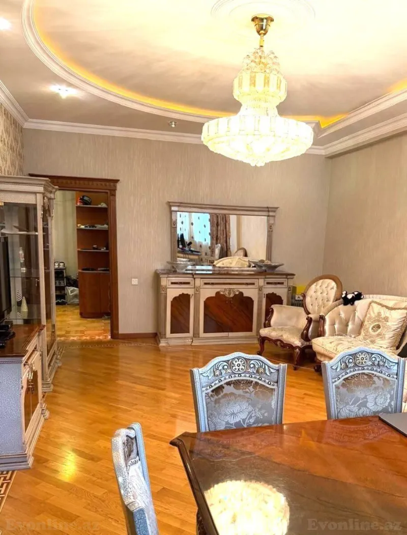 Satılır 3 otaqlı Mənzil Yeni tikili 125 m² Gənclik m. - şəkil 4