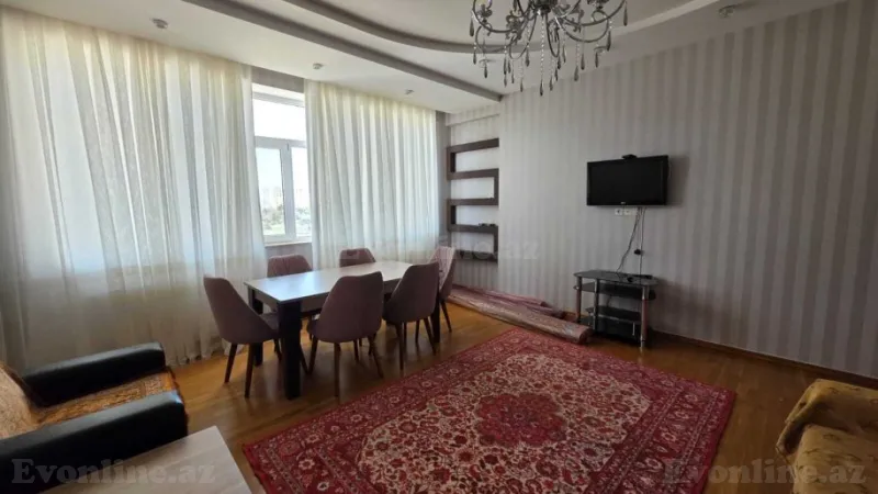 Kirayə verilir 3 otaqlı Mənzil Yeni tikili 120 m² Xətai m. - şəkil 2