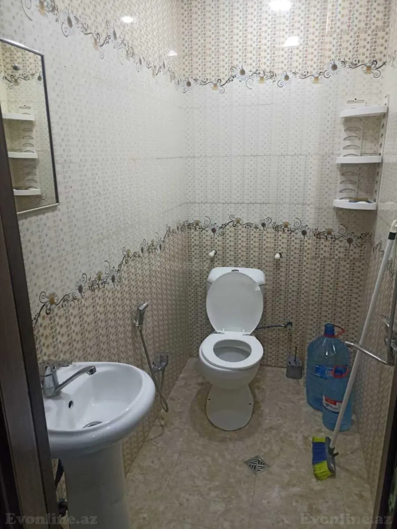 Kirayə verilir 1 otaqlı Mənzil Yeni tikili 40 m² Abşeron r. - şəkil 9