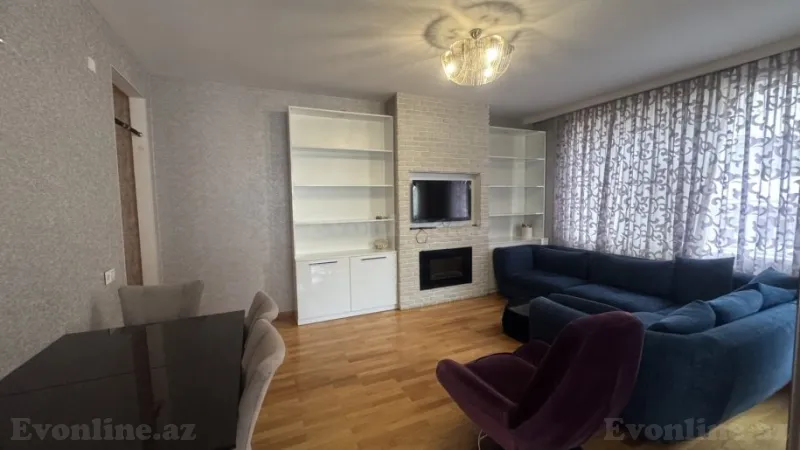 Kirayə verilir 3 otaqlı Mənzil Yeni tikili 100 m² İnşaatçılar m. - şəkil 4