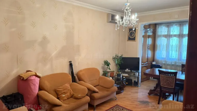 Satılır 2 otaqlı Mənzil Köhnə tikili 55 m² Memar Əcəmi m. - şəkil 2