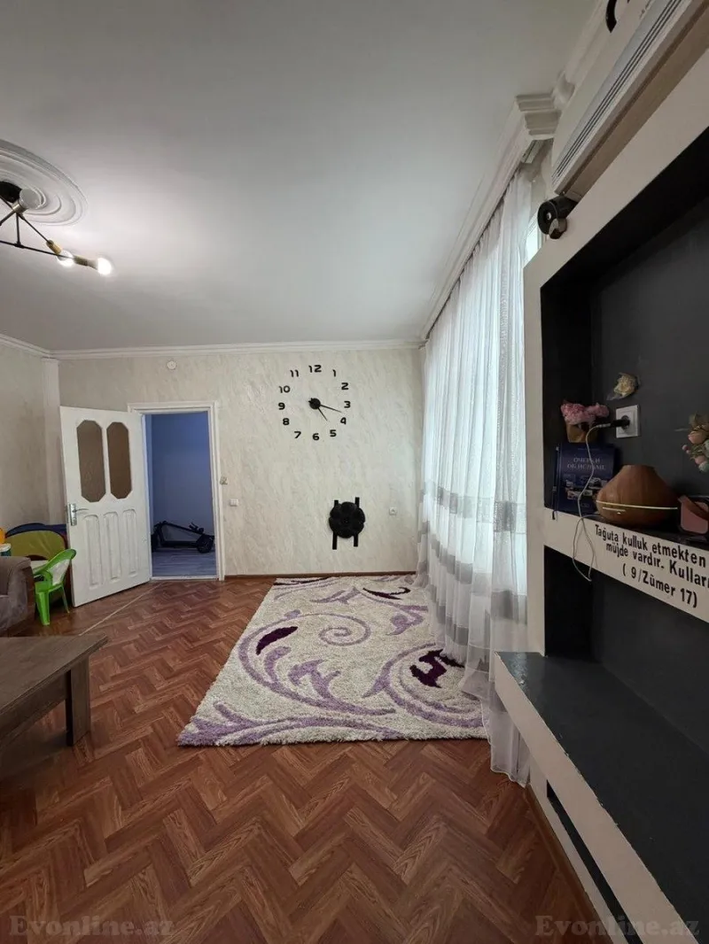 Satılır 3 otaqlı Mənzil Yeni tikili 78 m² Həzi Aslanov m. - şəkil 5