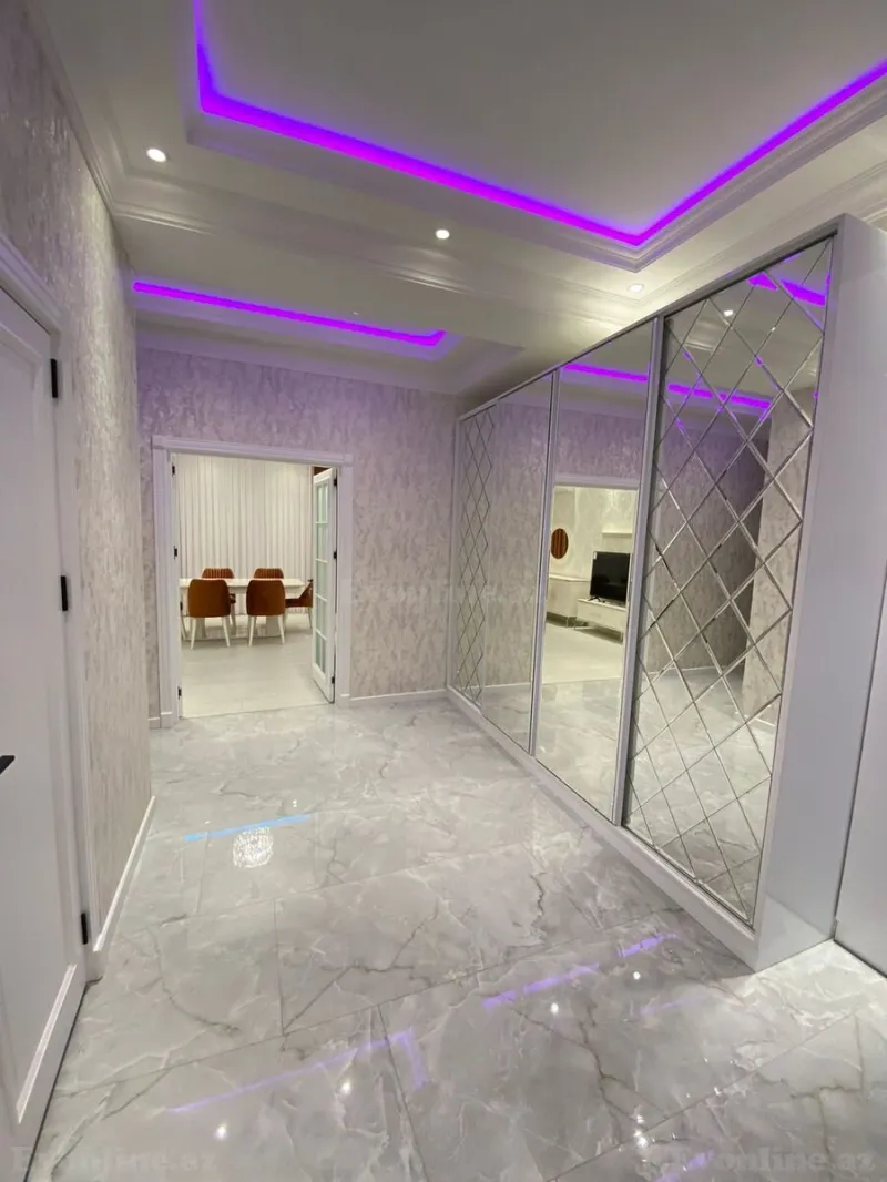 Kirayə verilir 3 otaqlı Mənzil Yeni tikili 130 m² Nəriman Nərimanov m. - şəkil 17