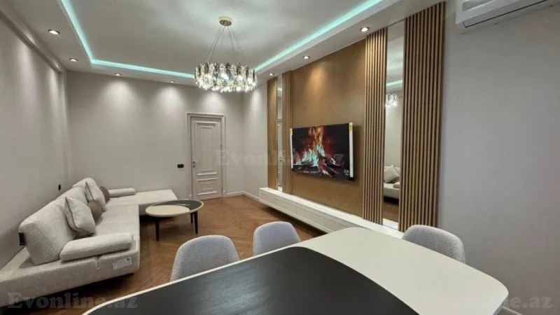 Satılır 3 otaqlı Mənzil Yeni tikili 120 m² Elmlər Akademiyası m. - şəkil 2