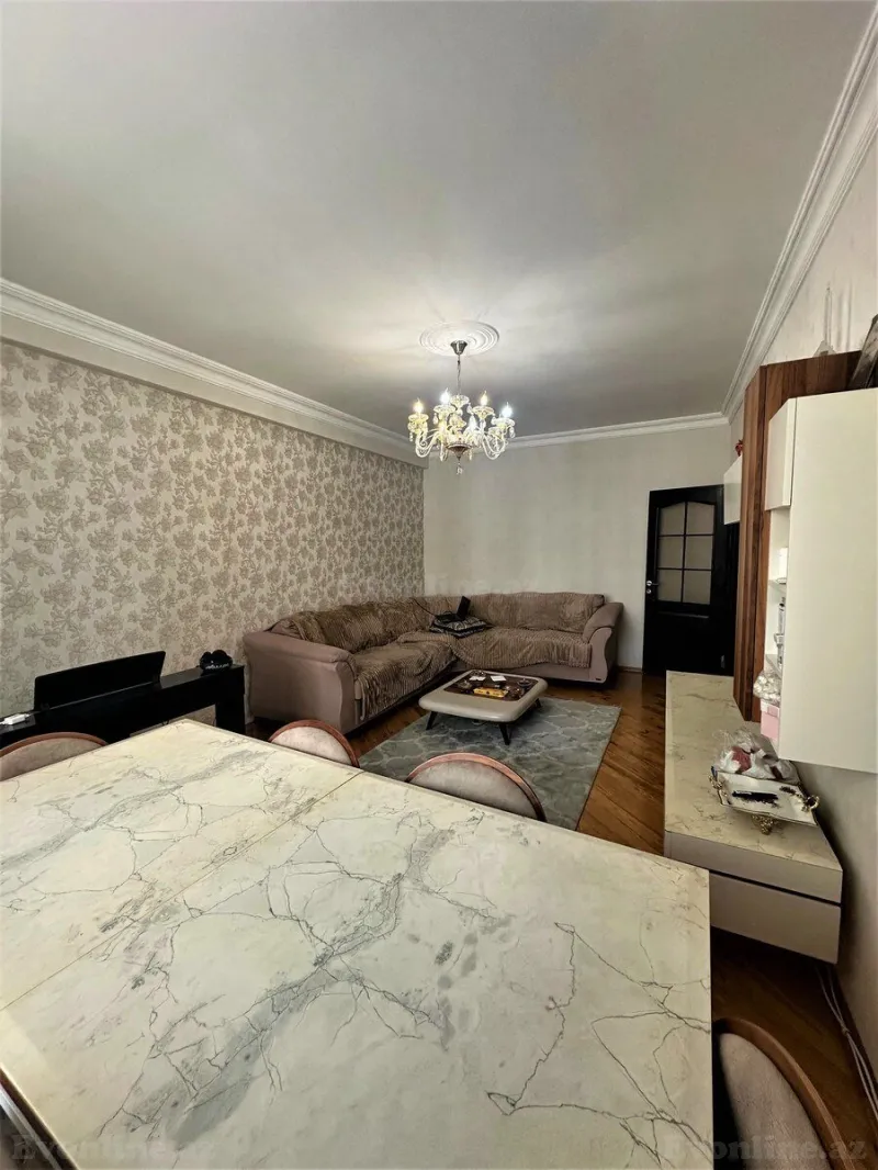 Satılır 3 otaqlı Mənzil Yeni tikili 118 m² Həzi Aslanov m. - şəkil 4