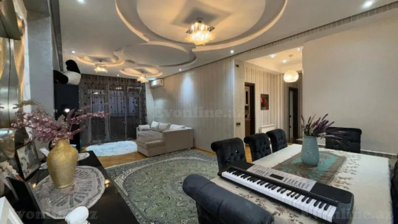 Satılır 2 otaqlı Mənzil Yeni tikili 88 m² Binəqədi r. - şəkil 2