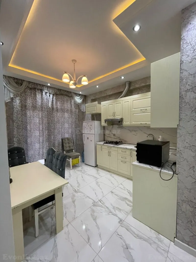 Kirayə verilir 2 otaqlı Mənzil Yeni tikili 80 m² Nəsimi r. - şəkil 5