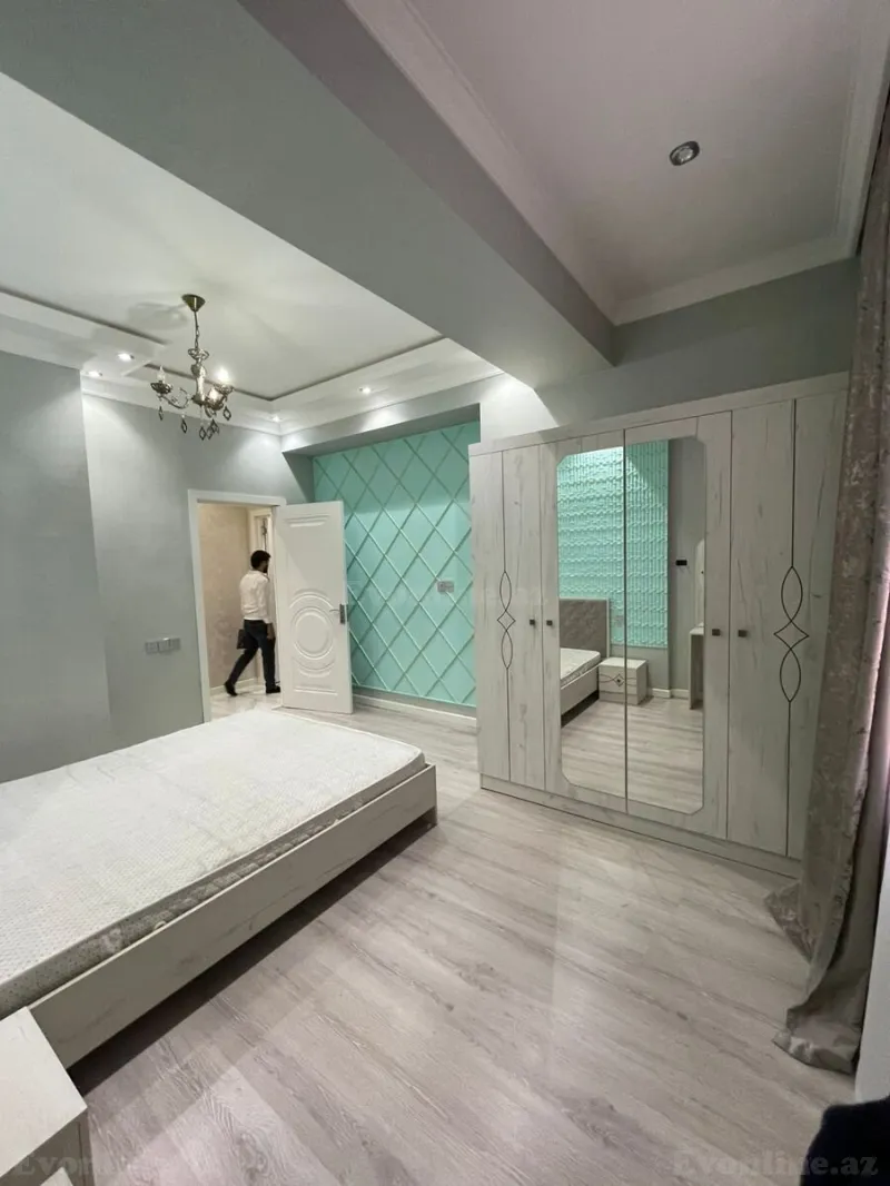 Kirayə verilir 2 otaqlı Mənzil Yeni tikili 80 m² Nəsimi r. - şəkil 7