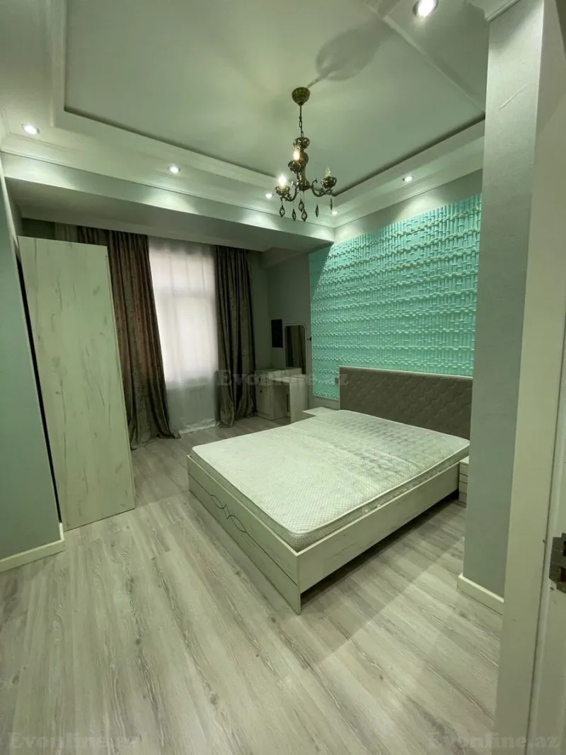 Kirayə verilir 2 otaqlı Mənzil Yeni tikili 80 m² Nəsimi r. - şəkil 8