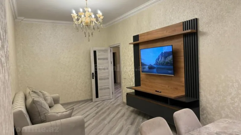 Kirayə verilir 2 otaqlı Mənzil Yeni tikili 100 m² Sabunçu r. - şəkil 2