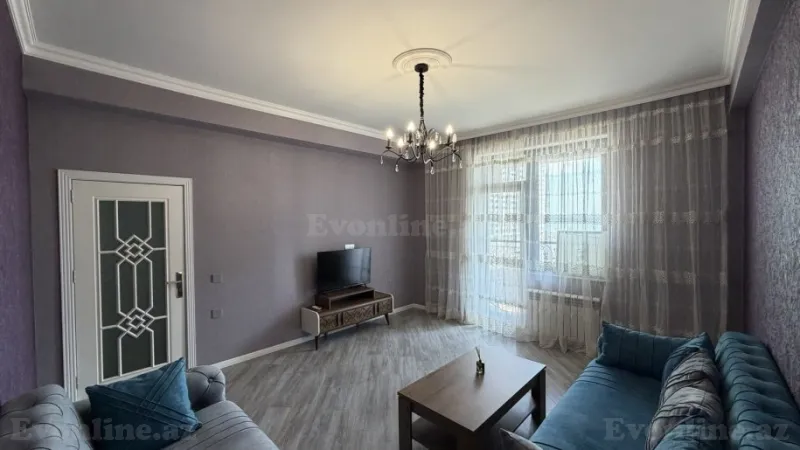 Kirayə verilir 2 otaqlı Mənzil Yeni tikili 90 m² Xətai m. - şəkil 3