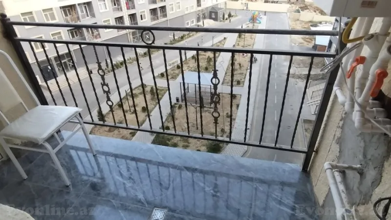 Kirayə verilir 2 otaqlı Mənzil Yeni tikili 40 m² Abşeron r. - şəkil 21