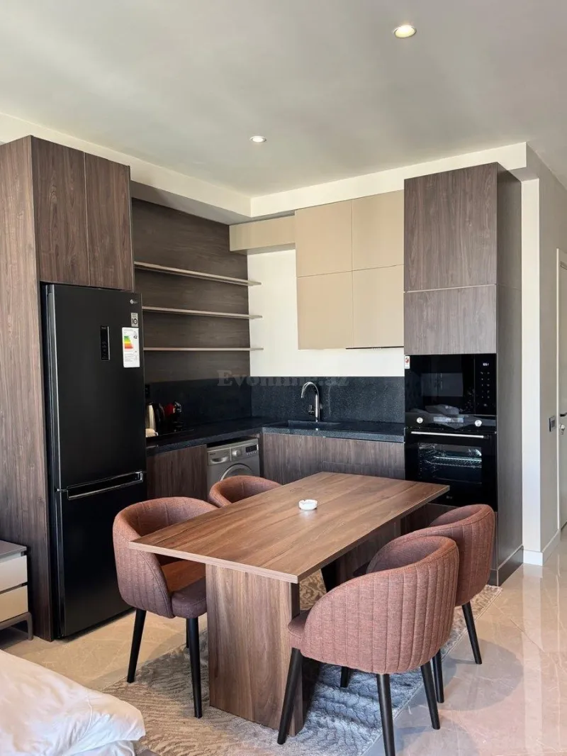 Satılır 1 otaqlı Mənzil Yeni tikili 57 m² Sabunçu r. - şəkil 2