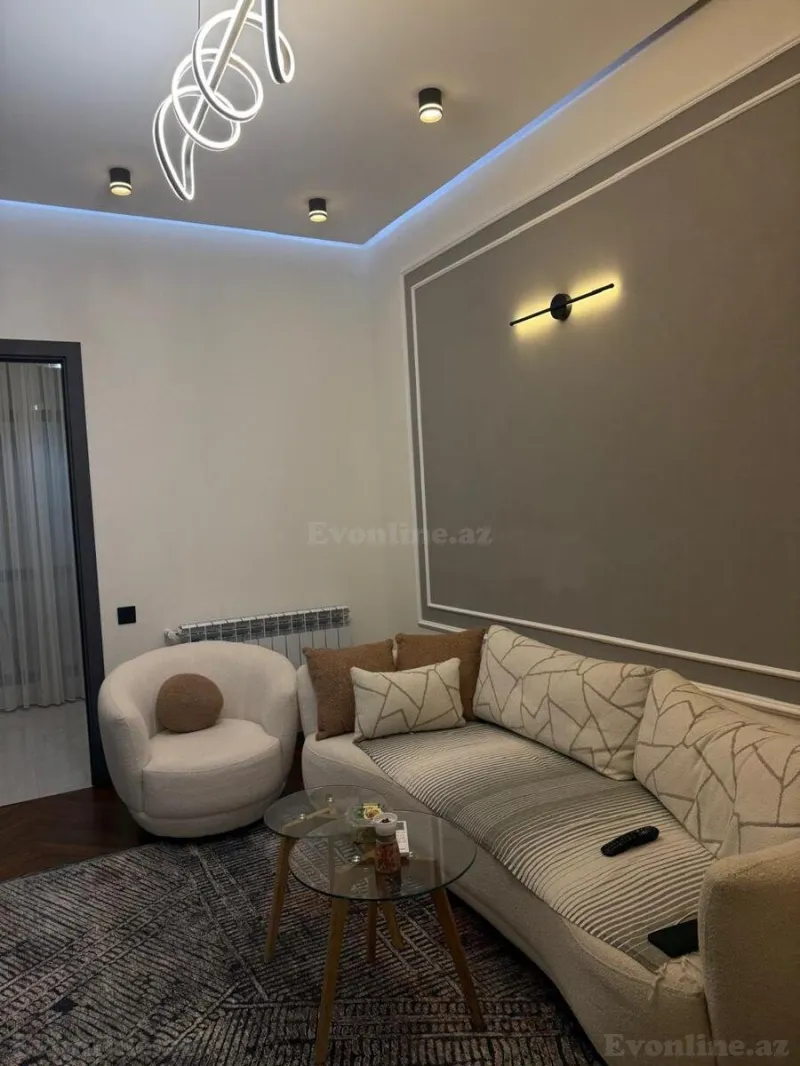 Kirayə verilir 3 otaqlı Mənzil Yeni tikili 80 m² Nərimanov r. - şəkil 6