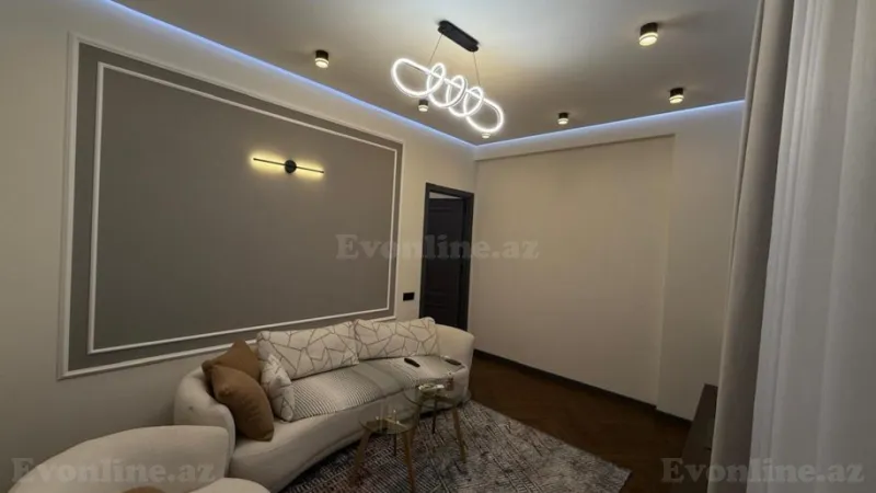 Kirayə verilir 3 otaqlı Mənzil Yeni tikili 80 m² Nərimanov r. - şəkil 13