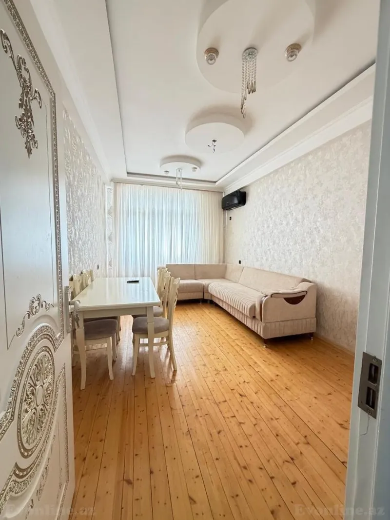 Kirayə verilir 2 otaqlı Mənzil Yeni tikili 62 m² Binəqədi r. - şəkil 2